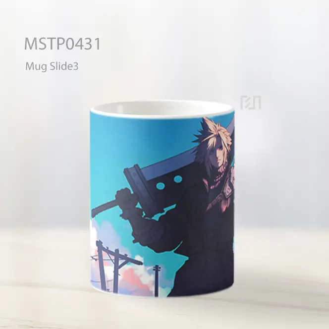 Cloud Strife Buster Skyline Art Mug MSTP0431 - All-side / Desain