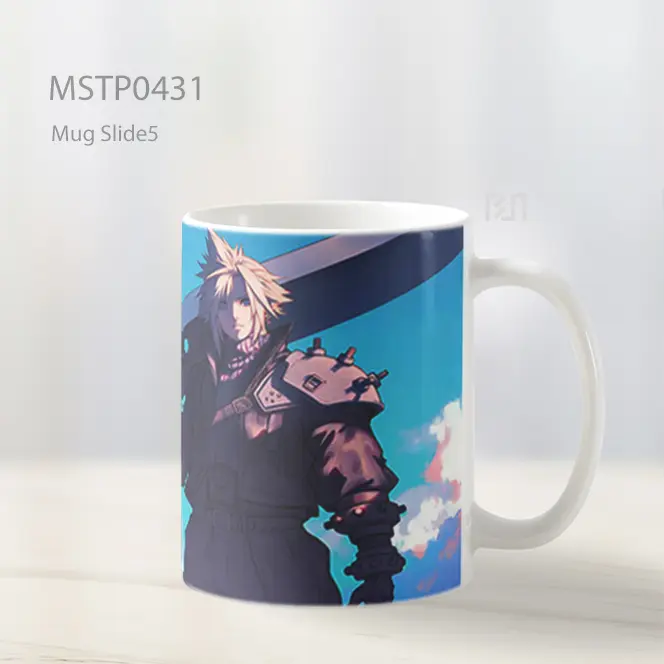 Cloud Strife Buster Skyline Art Mug MSTP0431 - All-side / Desain