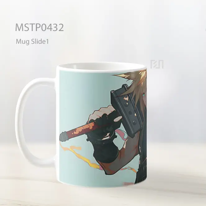 Cloud Strife Gaya Hypebeast Mug MSTP0432 - All-side / Desain