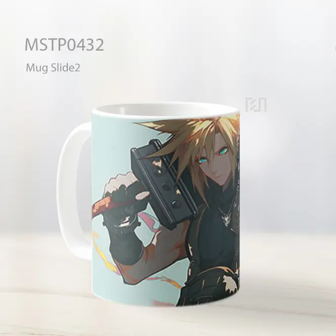 Cloud Strife Gaya Hypebeast Mug MSTP0432 - All-side / Desain