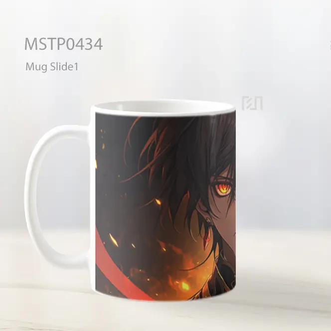 Code Geass Lelouch Mata Bersinar Mug MSTP0434 - All-side / Desain