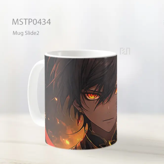 Code Geass Lelouch Mata Bersinar Mug MSTP0434 - All-side / Desain