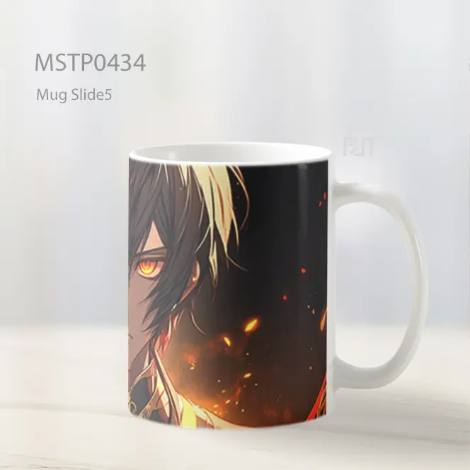 Code Geass Lelouch Mata Bersinar Mug MSTP0434 - All-side / Desain