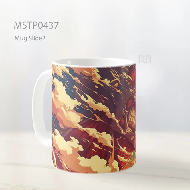Colossal Titan Aot Mug MSTP0437 - All-side / Desain