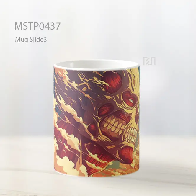 Colossal Titan Aot Mug MSTP0437 - All-side / Desain
