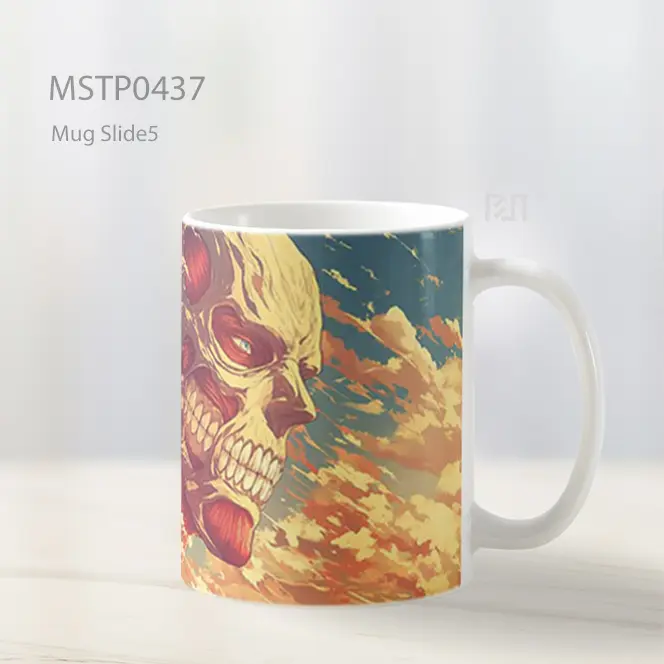 Colossal Titan Aot Mug MSTP0437 - All-side / Desain