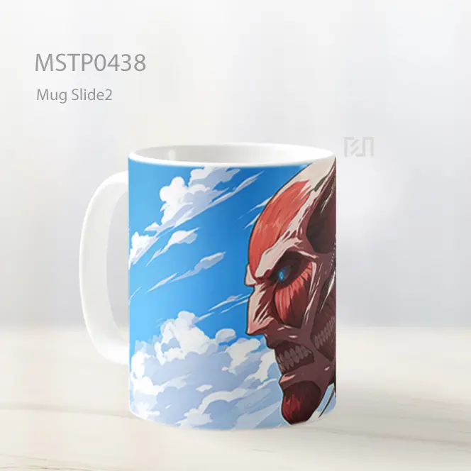 Colossal Titan Aot Mug MSTP0438 - All-side / Desain