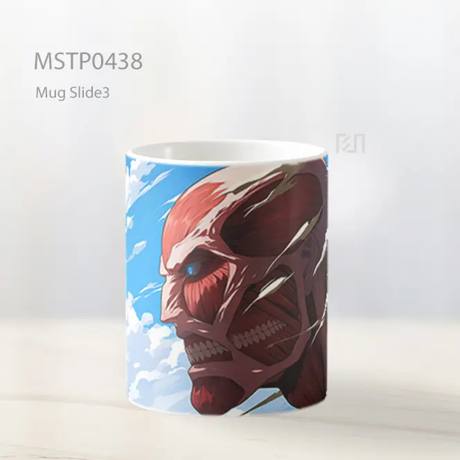 Colossal Titan Aot Mug MSTP0438 - All-side / Desain