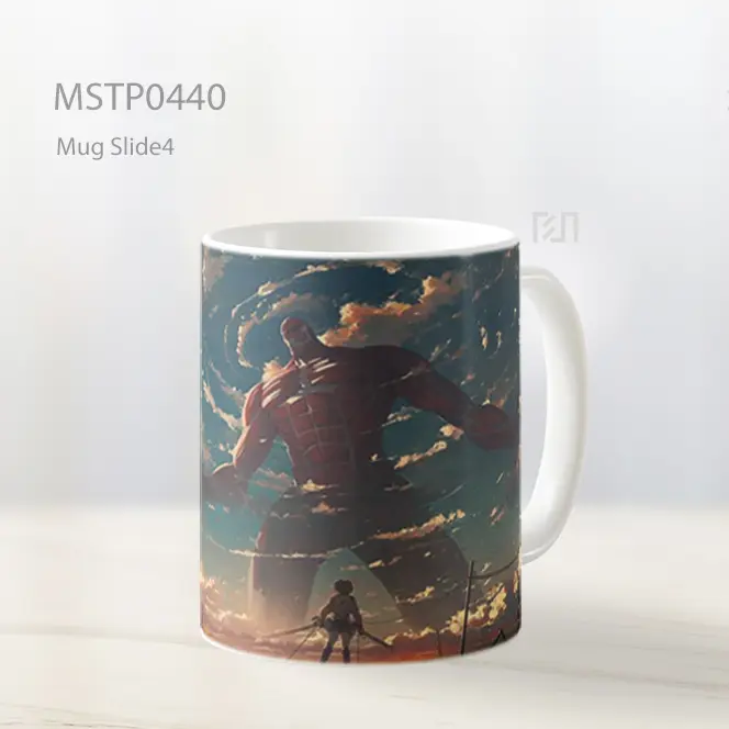 Colossal Titan Attack On Titan Scenery Mug MSTP0440