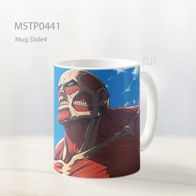 Colossal Titan Sikap Kuat Mug MSTP0441