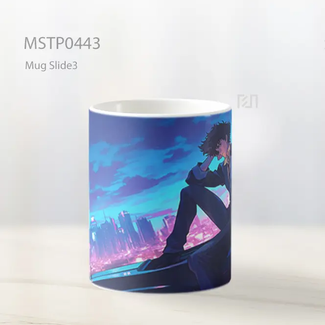 Cool Etro Spike Spiegel Cowboy Bebop Mug MSTP0443 - All-side / Desain