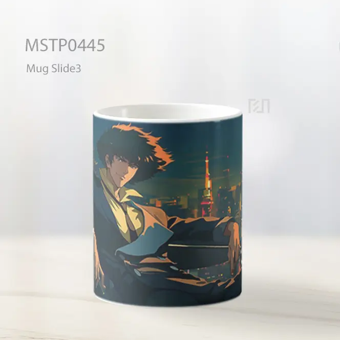 Cowboy Bebop Retro Spike Mug MSTP0445 - All-side / Desain