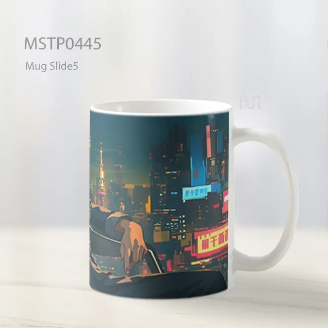 Cowboy Bebop Retro Spike Mug MSTP0445 - All-side / Desain