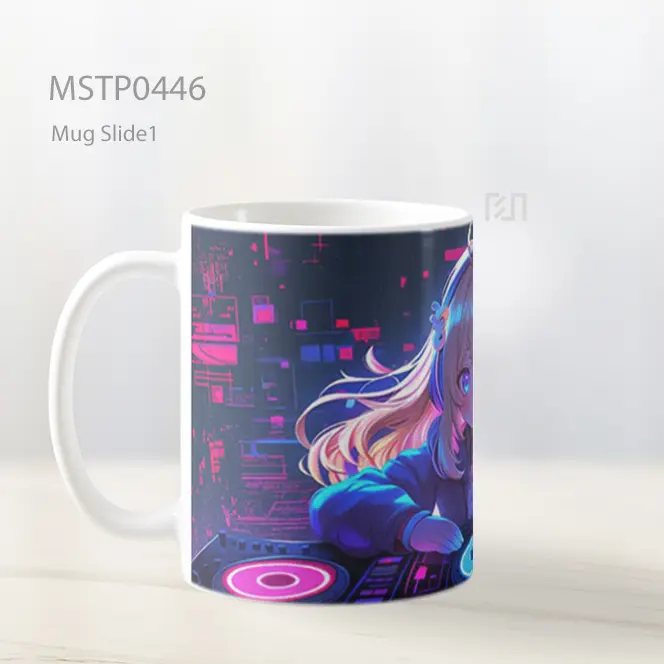 Cute Anime Dj Console Mug MSTP0446 - All-side / Desain