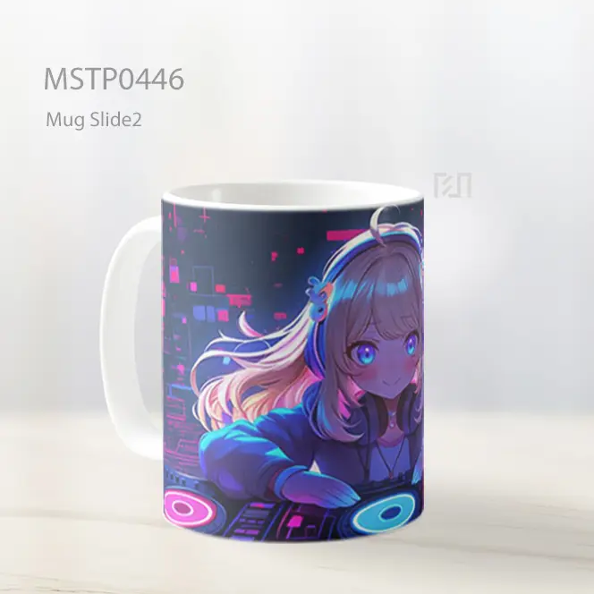 Cute Anime Dj Console Mug MSTP0446 - All-side / Desain