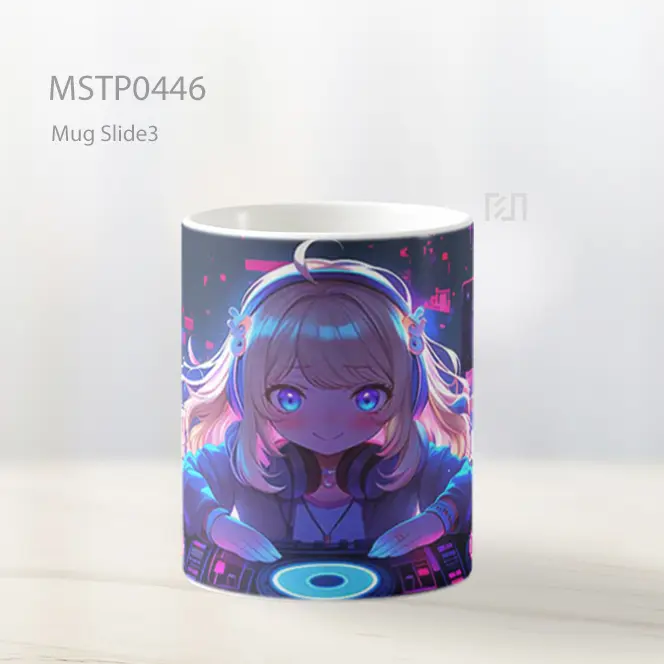 Cute Anime Dj Console Mug MSTP0446 - All-side / Desain