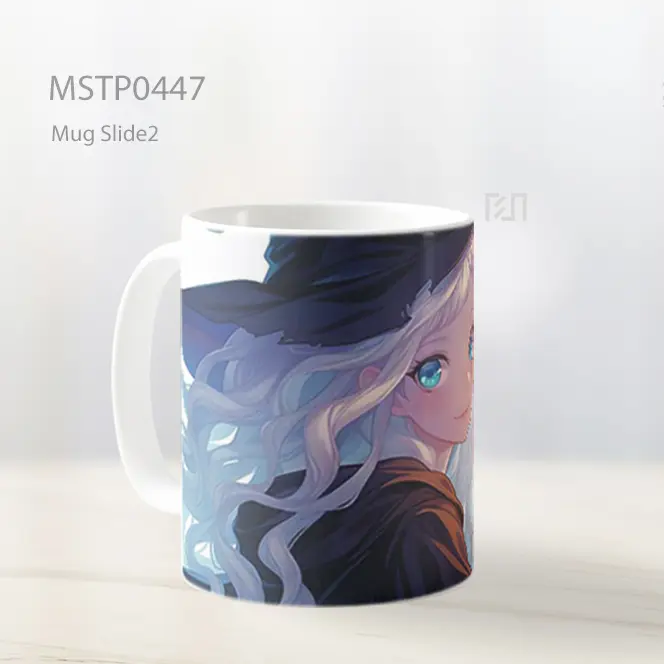 Cute Anime Girl Halloween Mug MSTP0447 - All-side / Desain