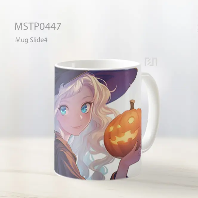Cute Anime Girl Halloween Mug MSTP0447