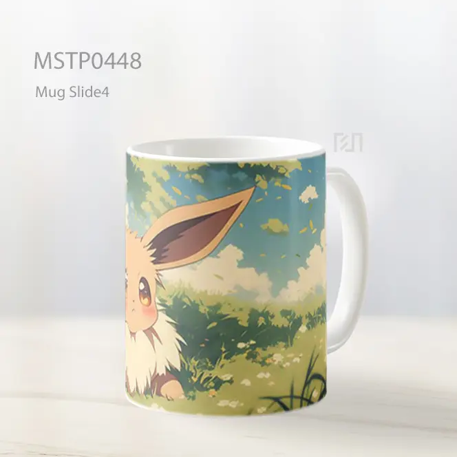 Cute Eevee Anime Landscape Mug MSTP0448