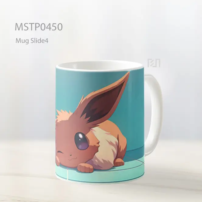 Cute Eevee Gaya Anime Mug MSTP0450