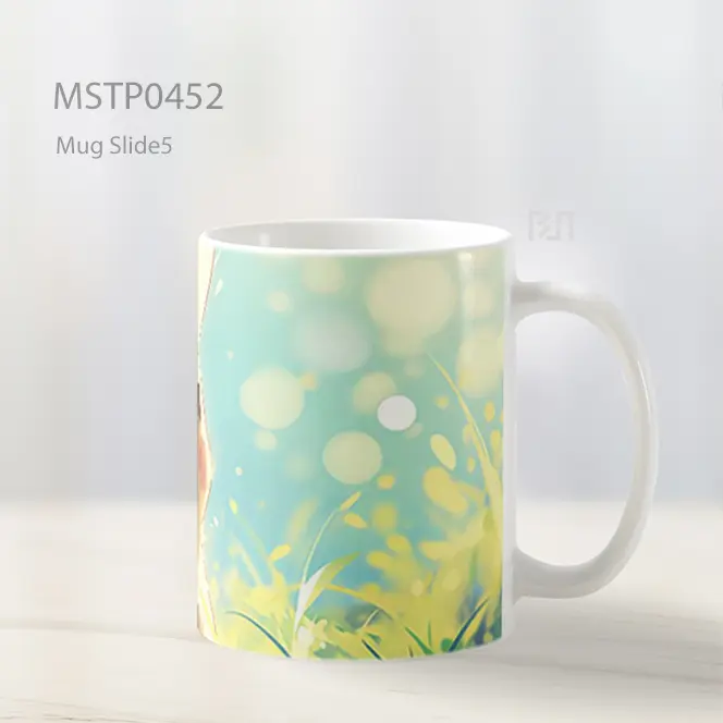 Cute Pikachu Di Sinar Matahari Mug MSTP0452 - All-side / Desain