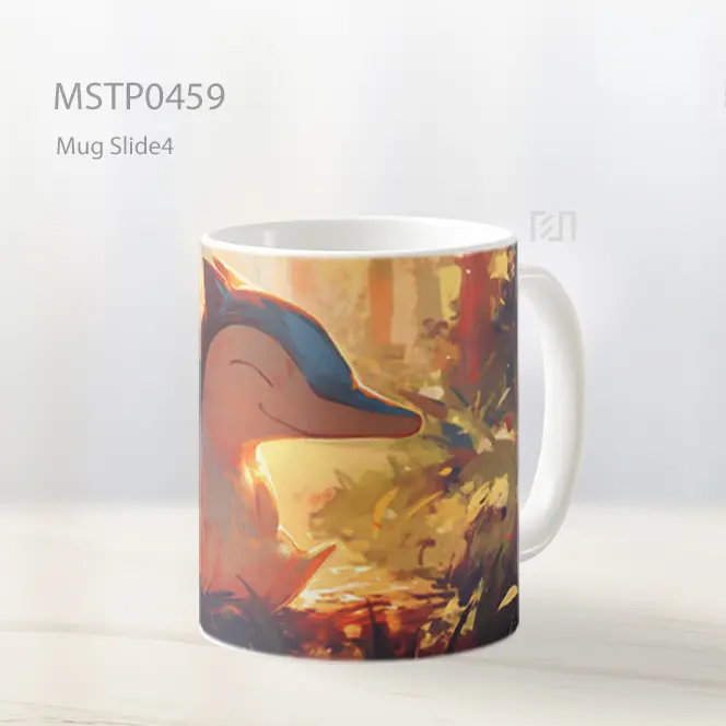 Cyndaquil Pok%C3%A3%C2%A9Mon Hutan Damai Mug MSTP0459
