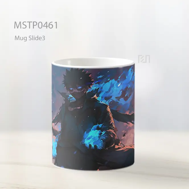 Dabi Mha Api Biru Mug MSTP0461 - All-side / Desain