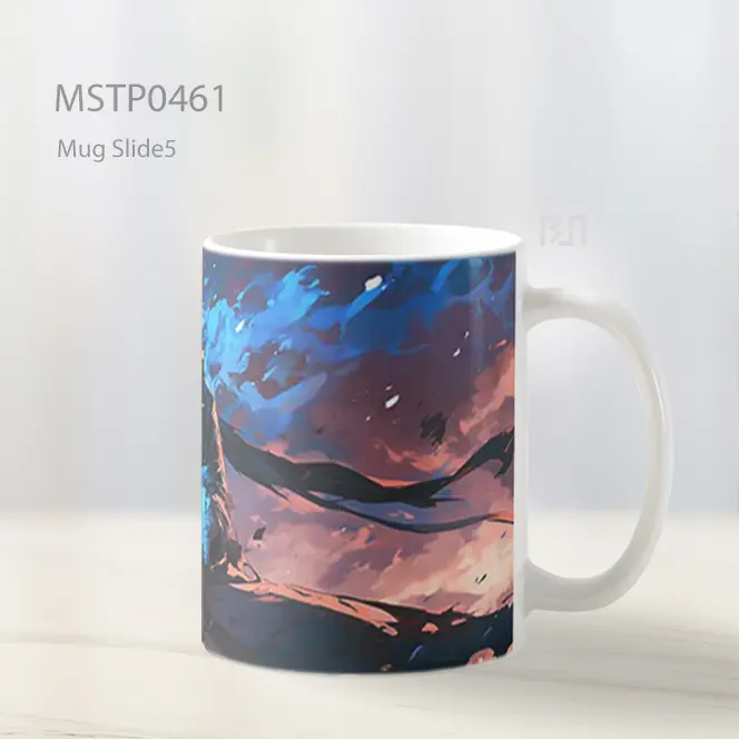 Dabi Mha Api Biru Mug MSTP0461 - All-side / Desain