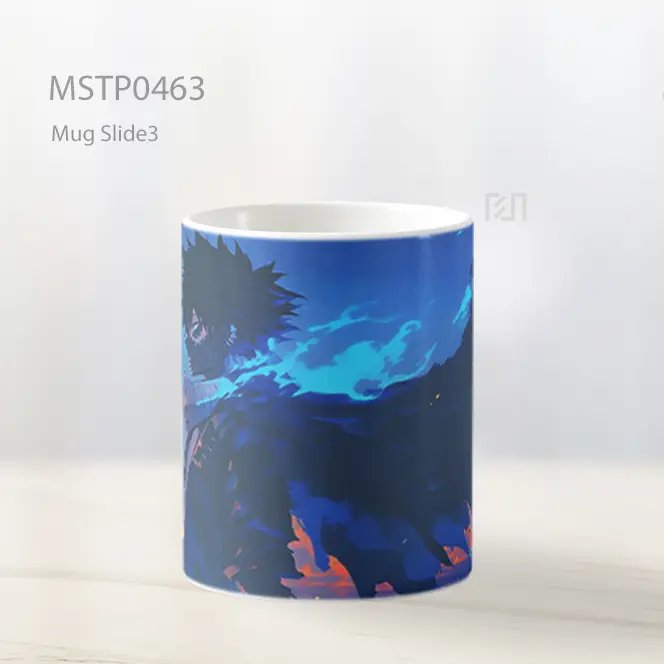 Dabi My Hero Academia Dengan Aura Penjahat Mug MSTP0463 - All-side / Desain