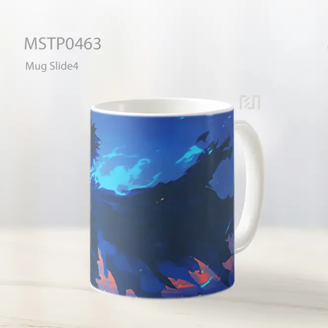Dabi My Hero Academia Dengan Aura Penjahat Mug MSTP0463