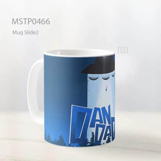 Dandadan Alien Spaceship Mug MSTP0466 - All-side / Desain