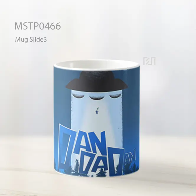 Dandadan Alien Spaceship Mug MSTP0466 - All-side / Desain