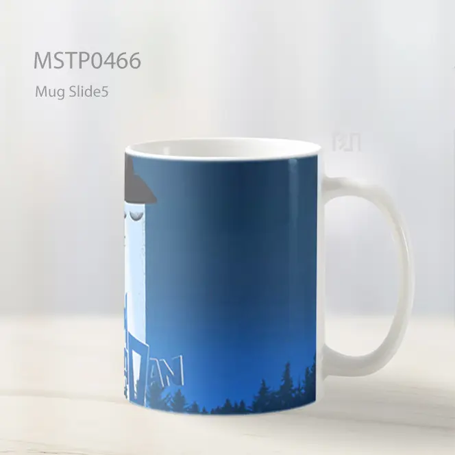 Dandadan Alien Spaceship Mug MSTP0466 - All-side / Desain