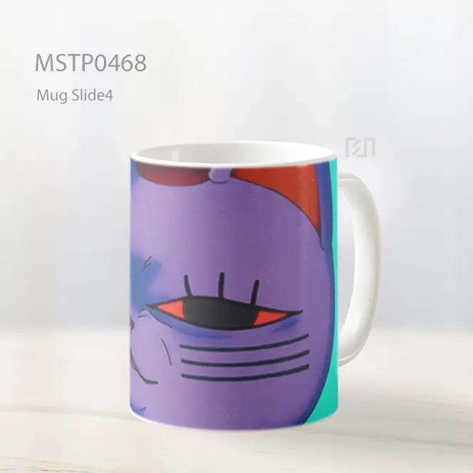 Dandadan Cool Turbo Granny Bentuk Kucing Mug MSTP0468