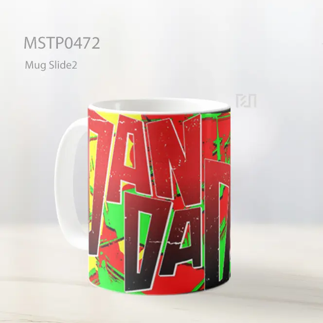 Dandadan Logo Anime Warna Warni Mug MSTP0472 - All-side / Desain