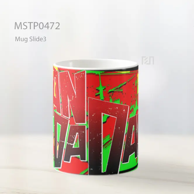 Dandadan Logo Anime Warna Warni Mug MSTP0472 - All-side / Desain