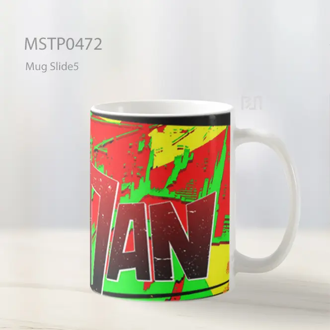 Dandadan Logo Anime Warna Warni Mug MSTP0472 - All-side / Desain