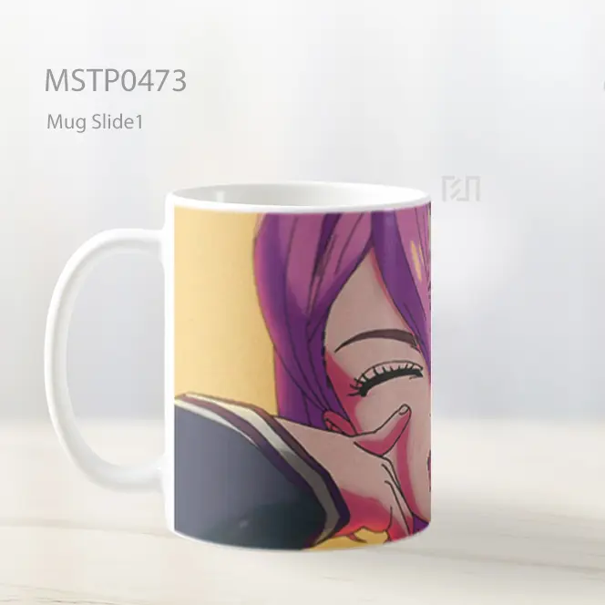 Dandadan Lucu Aira Shiratori Anime 4K Mug MSTP0473 - All-side / Desain