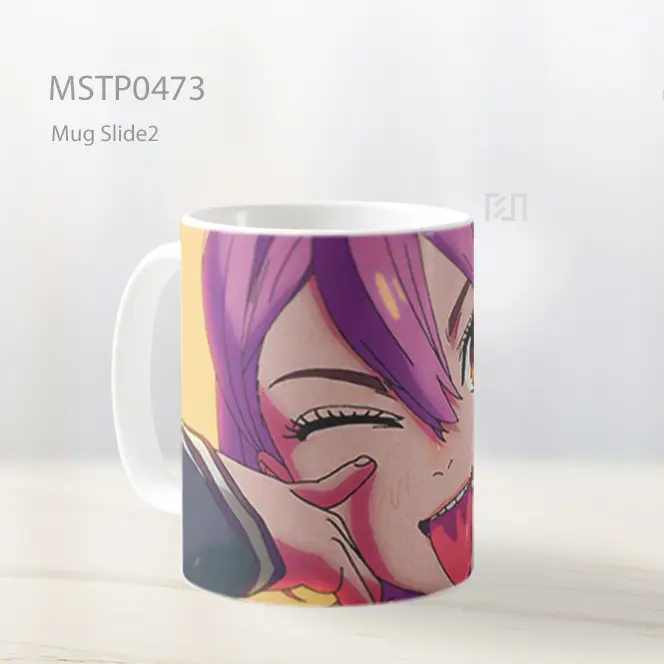 Dandadan Lucu Aira Shiratori Anime 4K Mug MSTP0473 - All-side / Desain
