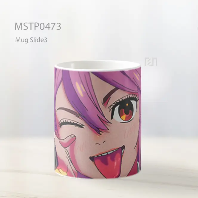 Dandadan Lucu Aira Shiratori Anime 4K Mug MSTP0473 - All-side / Desain