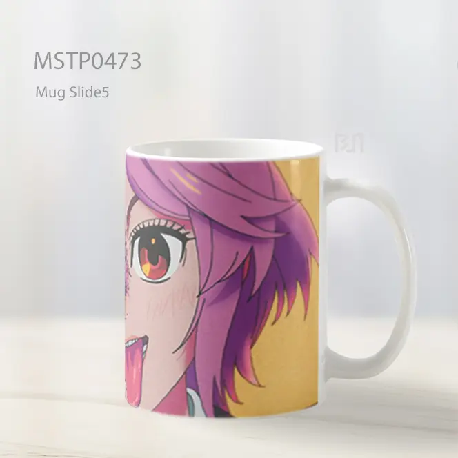 Dandadan Lucu Aira Shiratori Anime 4K Mug MSTP0473 - All-side / Desain