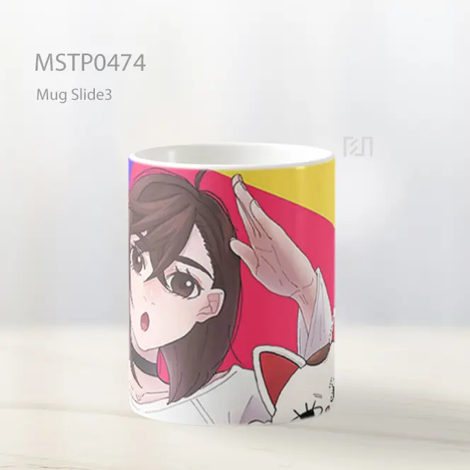 Dandadan Momo Ayase Mug MSTP0474 - All-side / Desain