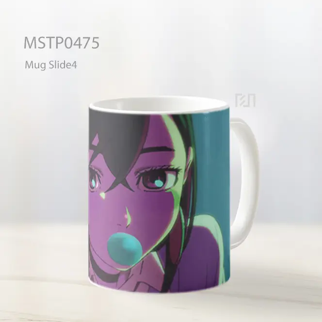 Dandadan Momo Bubblegum Violet Mug MSTP0475