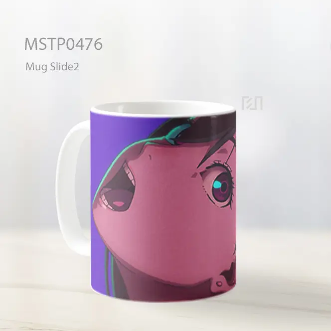 Dandadan Momo Ekspresi Dinamis Mug MSTP0476 - All-side / Desain