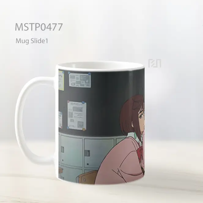 Dandadan Momo Okarun Anime Mug MSTP0477 - All-side / Desain