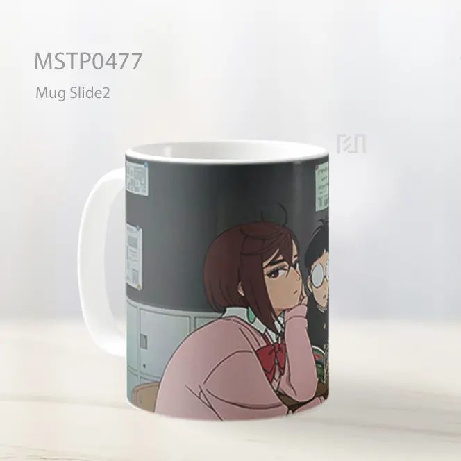 Dandadan Momo Okarun Anime Mug MSTP0477 - All-side / Desain