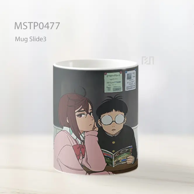 Dandadan Momo Okarun Anime Mug MSTP0477 - All-side / Desain