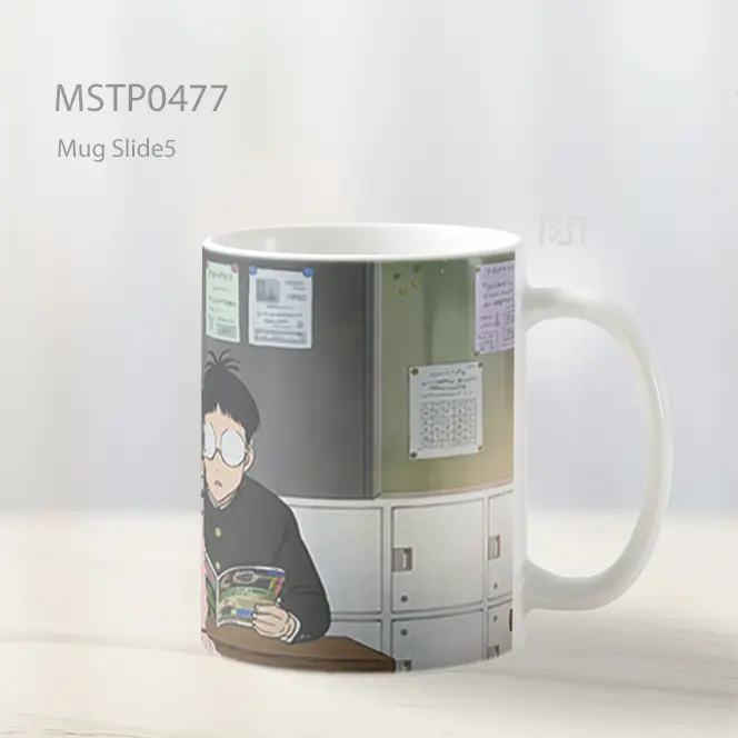 Dandadan Momo Okarun Anime Mug MSTP0477 - All-side / Desain