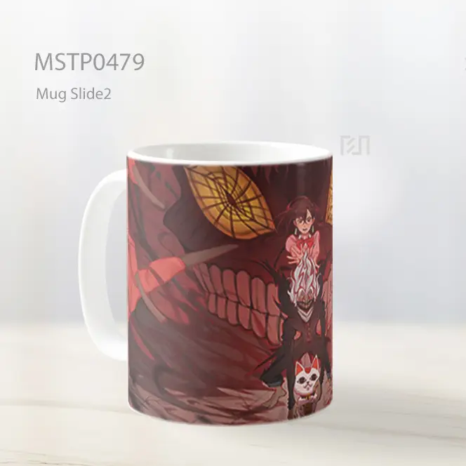 Dandadan Okarun Momo Turbo Granny Mug MSTP0479 - All-side / Desain