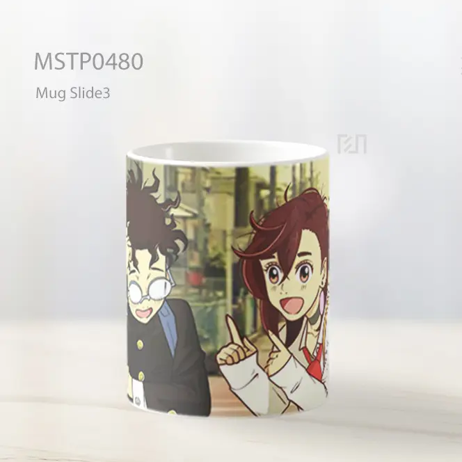 Dandadan Okarun Momo Mug MSTP0480 - All-side / Desain